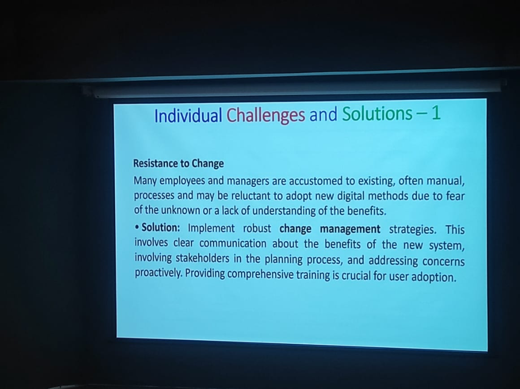 Resistance to Change